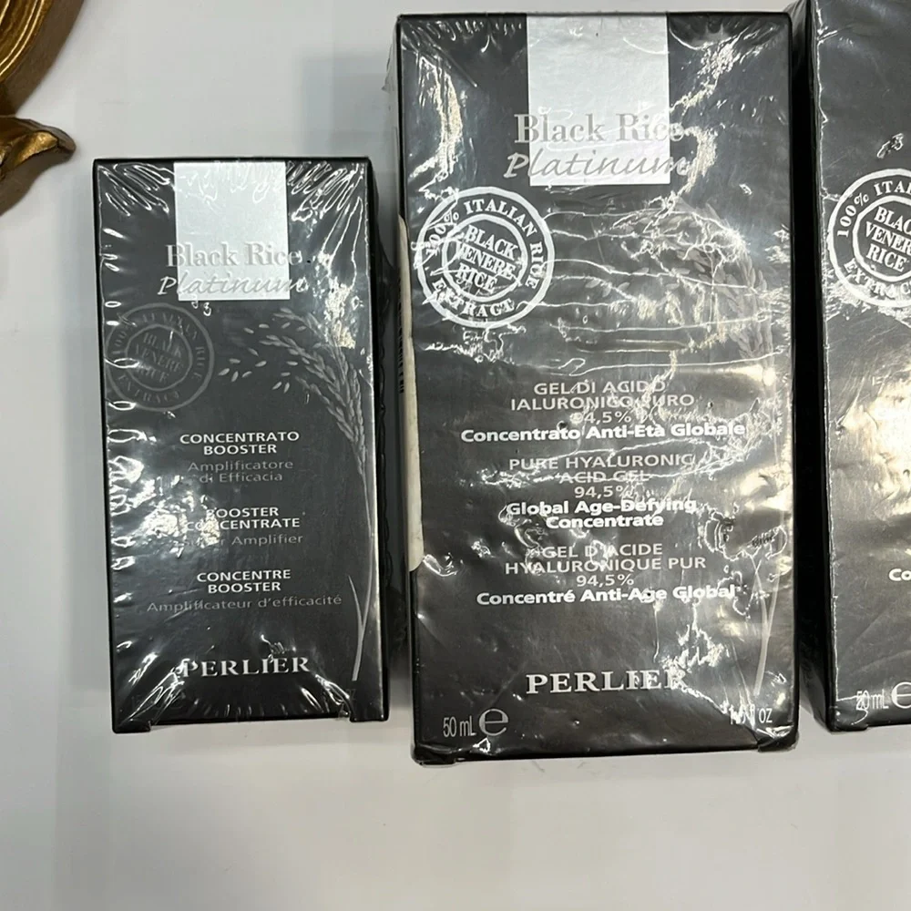 NEW Perlier Black Rice Hyaluronic Acid Bundle